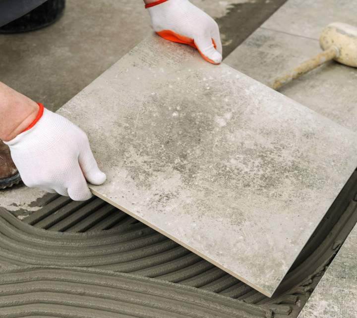 Aménagement terrasse carrelée Villeneuve-sur-Lot